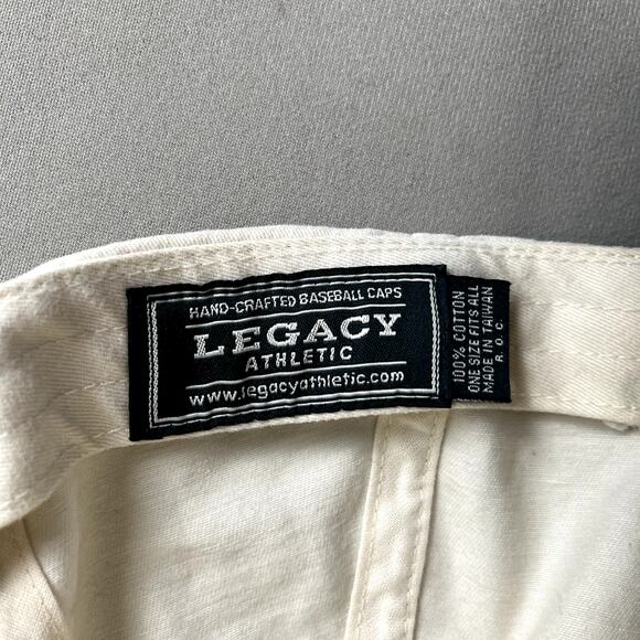 Fresno State Bulldogs Hat Cap Strapback Cream Adjustable California University - Picture 6 of 6